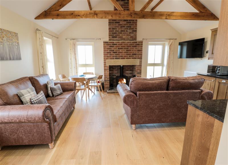The living area at Bothy Cottage, Embleton