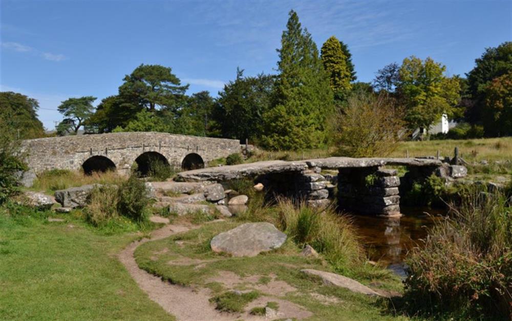 A Dartmoor clapper bridge