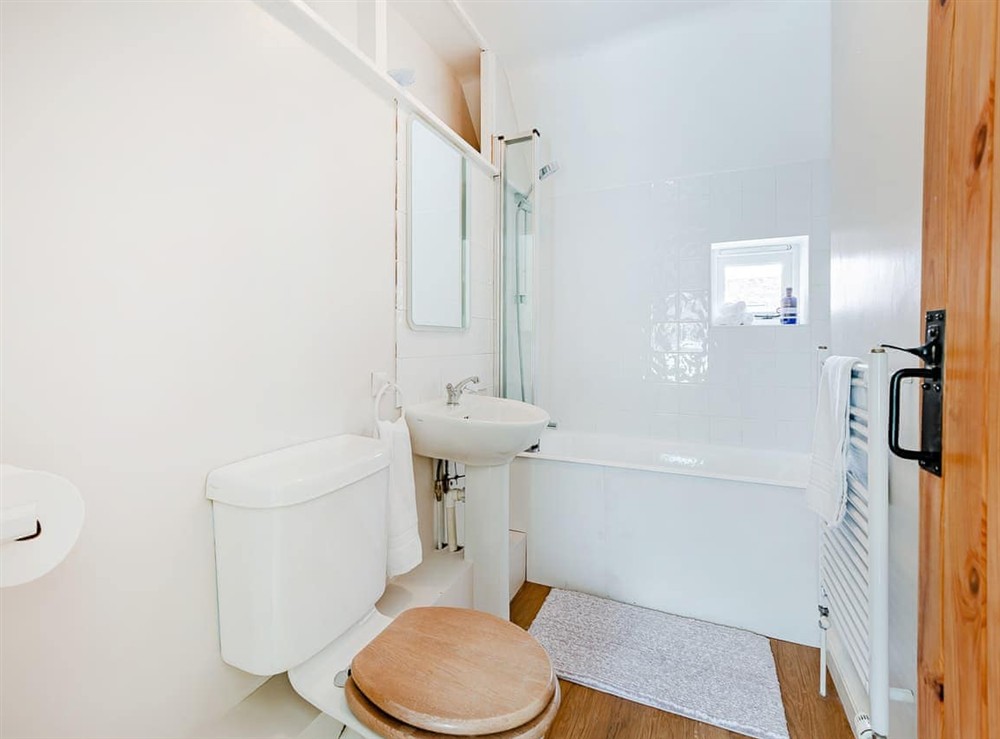 Bathroom at Bourne Farm Cottage in Blandford Forum, Dorset