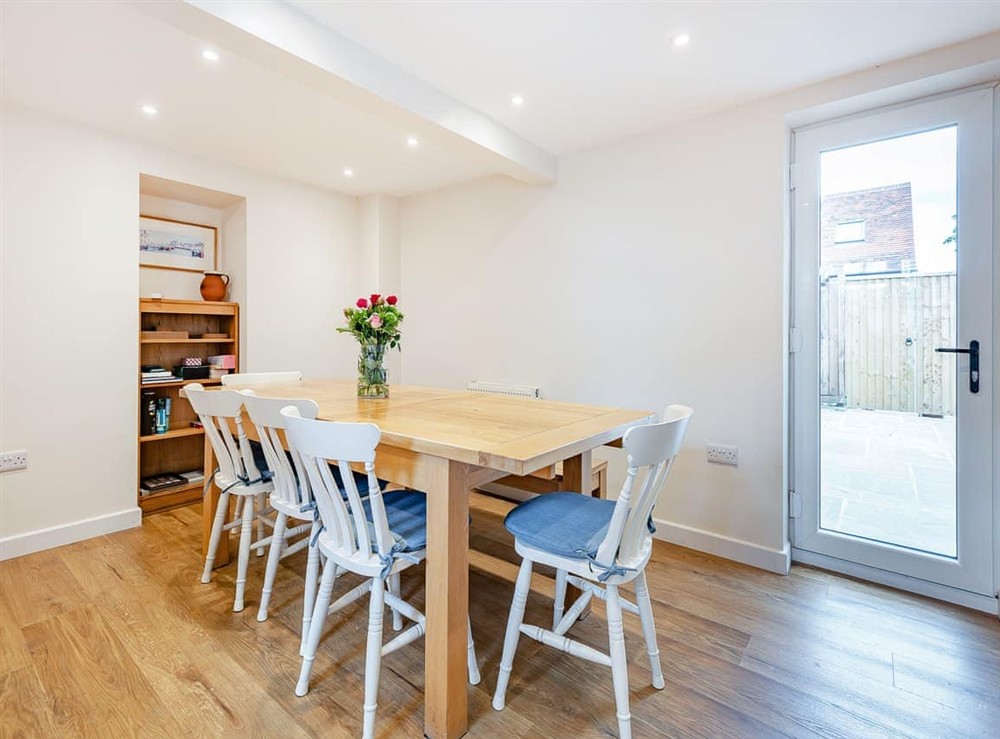 Dining Area at Bourne Farm Cottage in Blandford Forum, Dorset