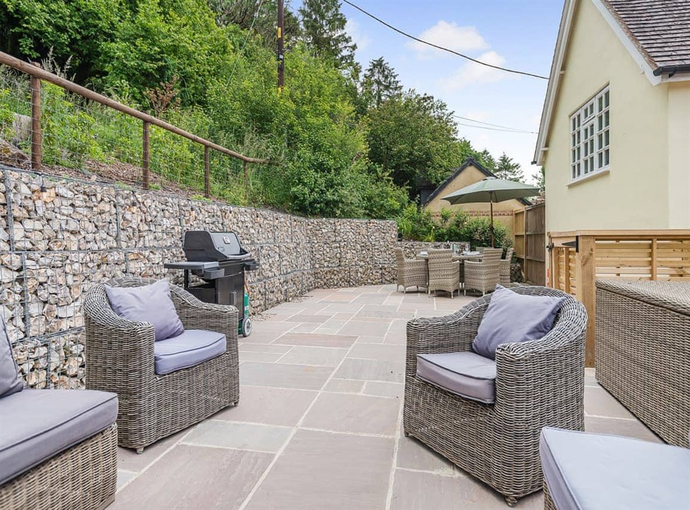 Patio (photo 2) at Bourne Farm Cottage in Blandford Forum, Dorset
