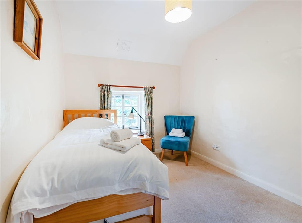 Single bedroom at Bourne Farm Cottage in Blandford Forum, Dorset