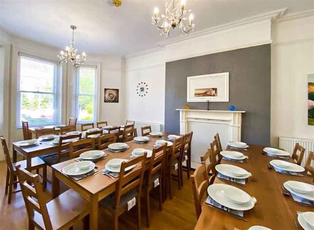 Dining room at Bournemouth Retreat in Bournemouth, Dorset