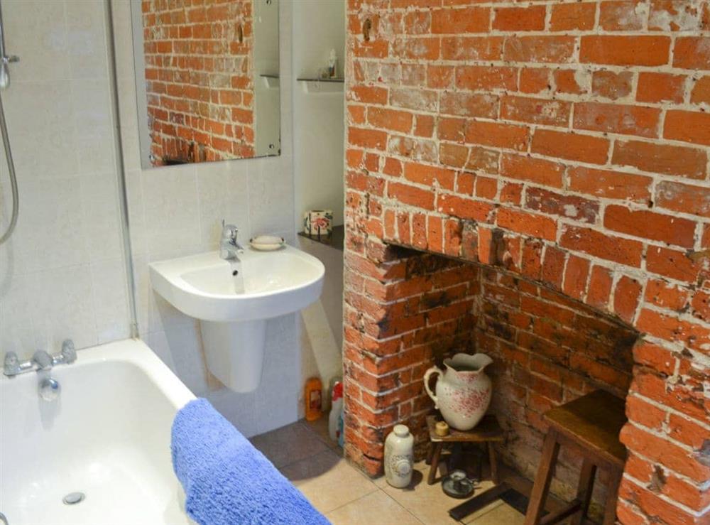Bathroom at Bow Cottage in Fordwich, near Canterbury, Kent