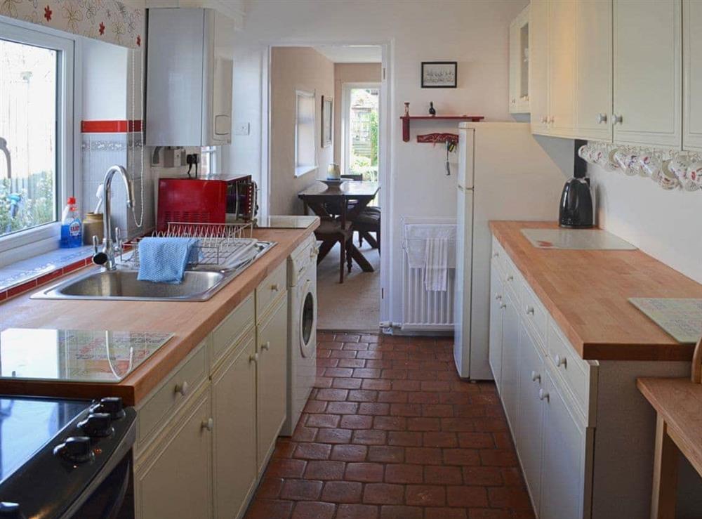 Kitchen at Bow Cottage in Fordwich, near Canterbury, Kent