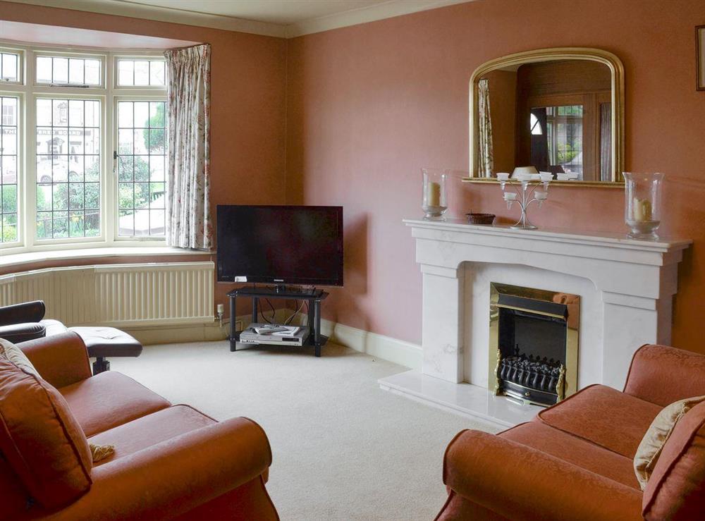 Welcoming living room at Bow Cottage in Pickering, North Yorkshire