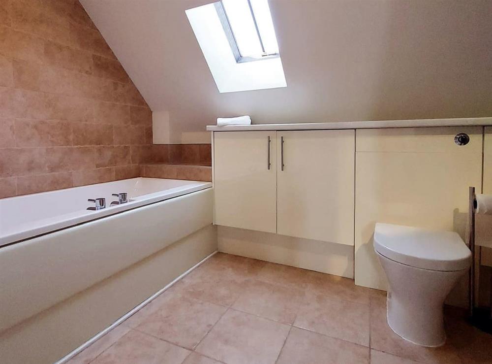 Bathroom at Bow Well Lodge in Berwick-Upon-Tweed, Northumberland