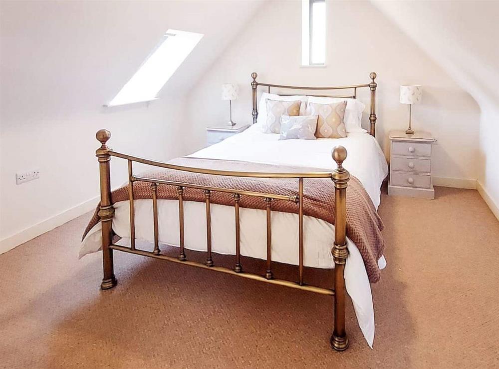 Double bedroom at Bow Well Lodge in Berwick-Upon-Tweed, Northumberland