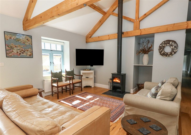 The living room at Bower Cottage, Hooke near Beaminster