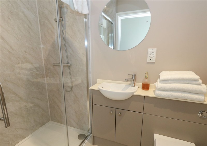 This is the bathroom at Bower Cottage, Hooke near Beaminster