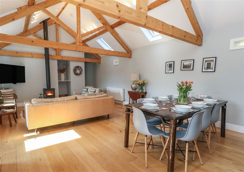 This is the dining room at Bower Cottage, Hooke near Beaminster