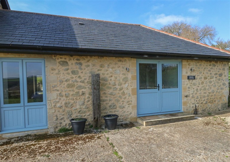 This is the setting of Bower Cottage at Bower Cottage, Hooke near Beaminster