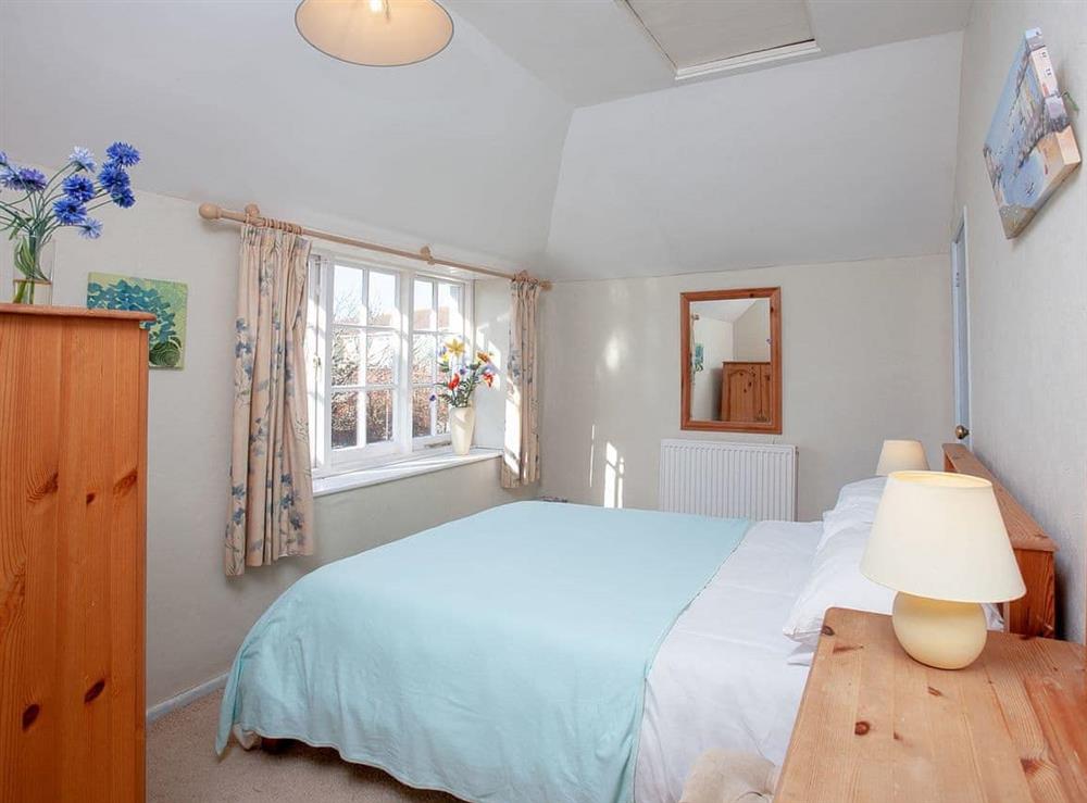 Double bedroom at Bowjy Cottage in Cubert, Newquay, Cornwall