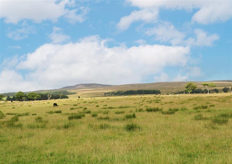 Rural landscape at Bowland Barn, Ellel near Lancaster