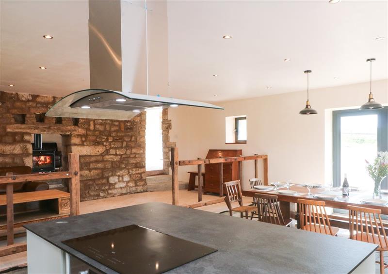 This is the kitchen at Bowland Barn, Ellel near Lancaster
