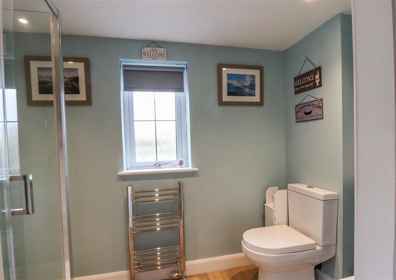 This is the bathroom at Bowland Fell Cottage, Tosside