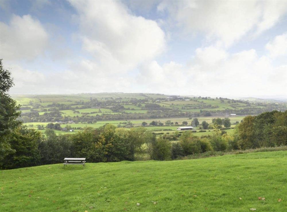 Dramatic views of the surrounding scenery at Durham Cottage, 