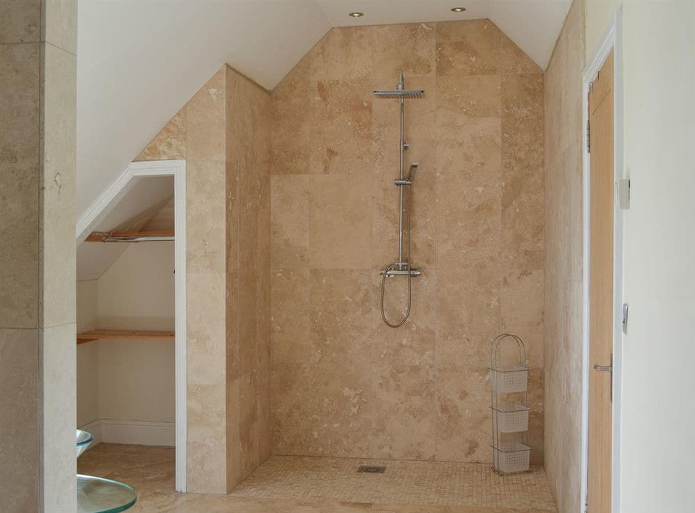 Shower room at The Farmhouse, 