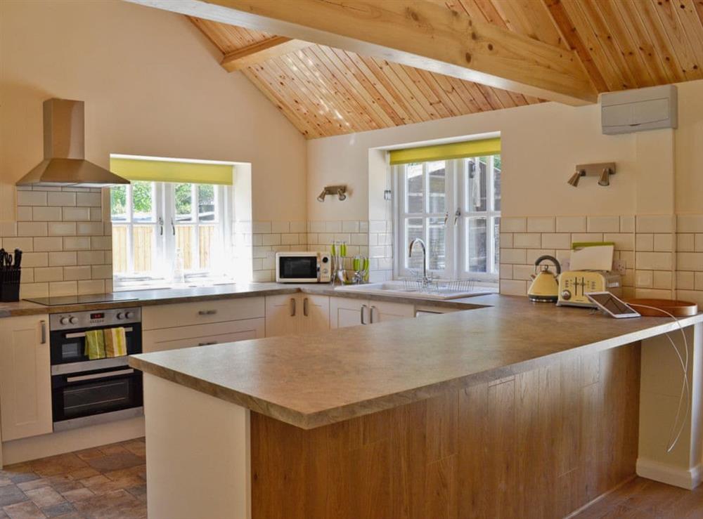 Kitchen at Bowles Cottage in Southrop, near Lechlade, Gloucestershire