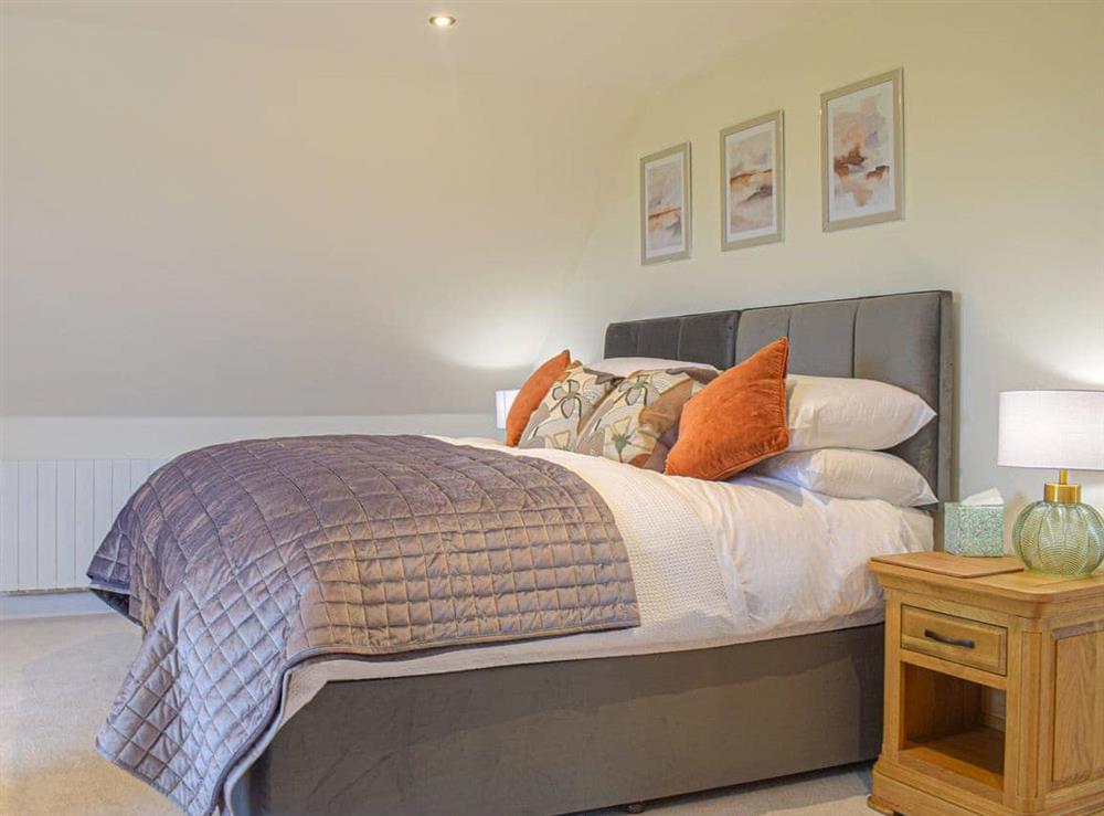 Double bedroom at Box Tree Cottage in Hampton Bishop, Herefordshire