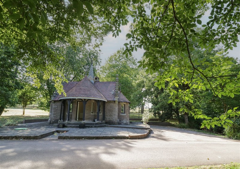 The setting at Boxbush Lodge, near Monmouth