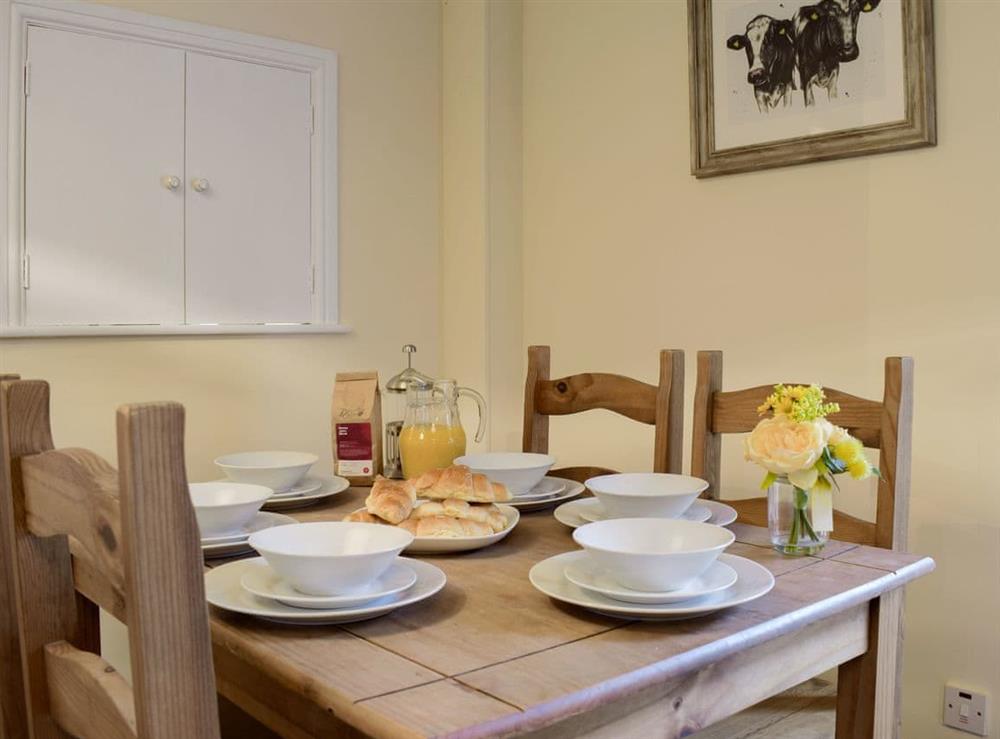Dining Area at Boyne Arms Cottage in Burwarton, near Bridgnorth, Shropshire