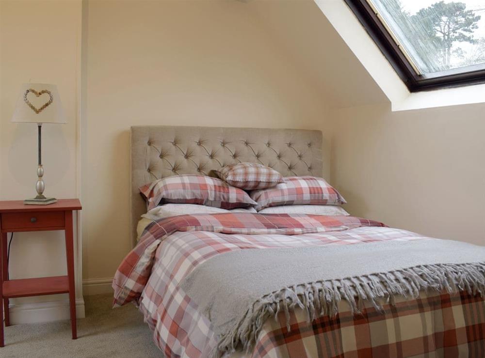 Double bedroom at Boyne Arms Cottage in Burwarton, near Bridgnorth, Shropshire
