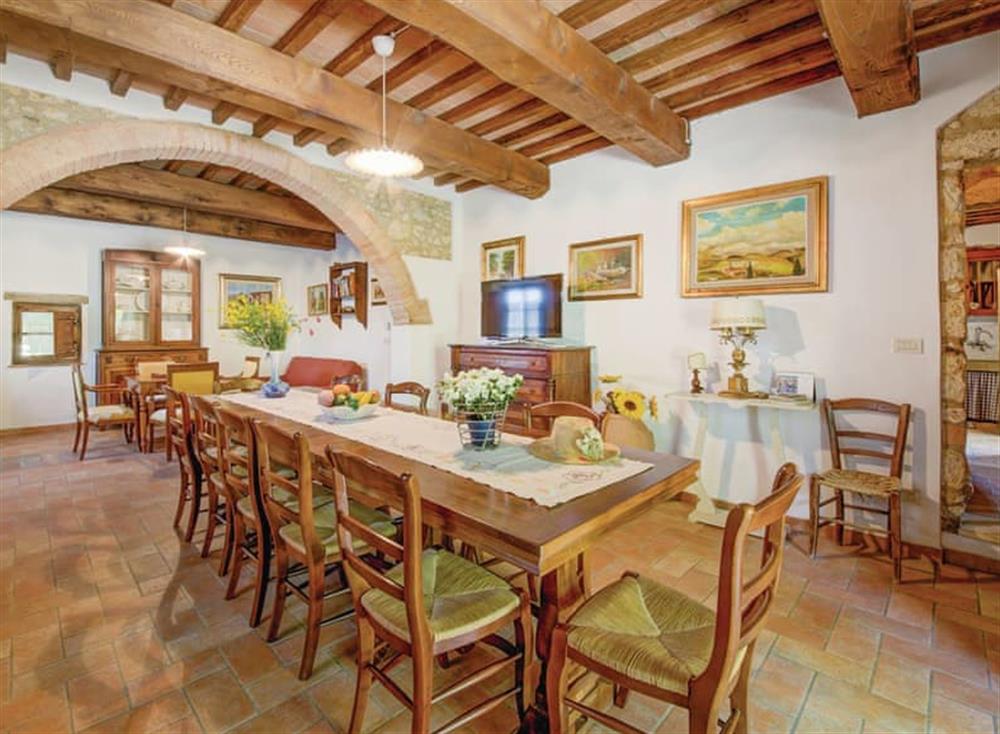 Living area at Bozzanino in Casciana Terme, Italy