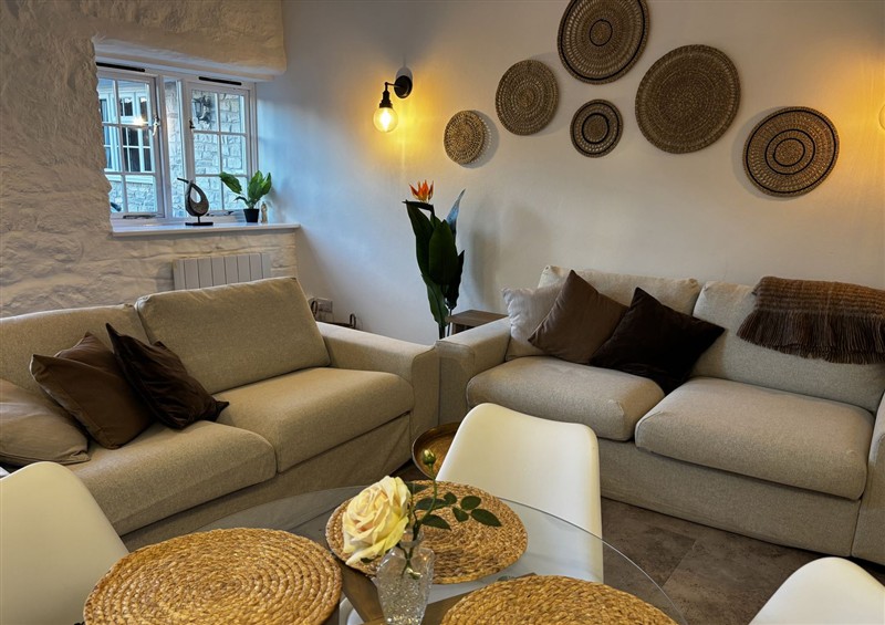 Enjoy the living room at Bracken Cottage, Osmington
