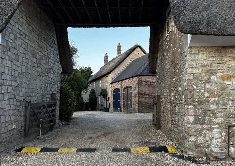 Outside Bracken Cottage at Bracken Cottage, Osmington