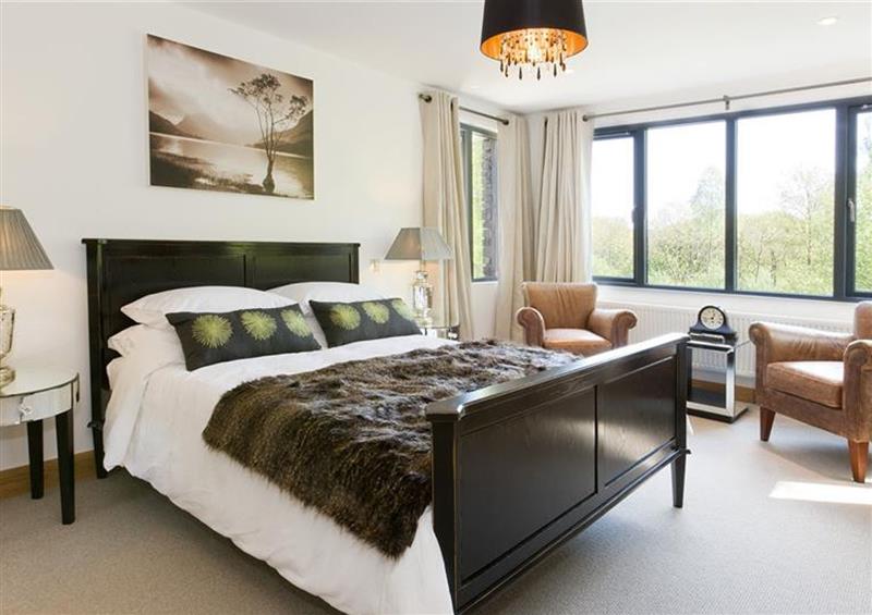 One of the 5 bedrooms at Bracken Ground, Coniston