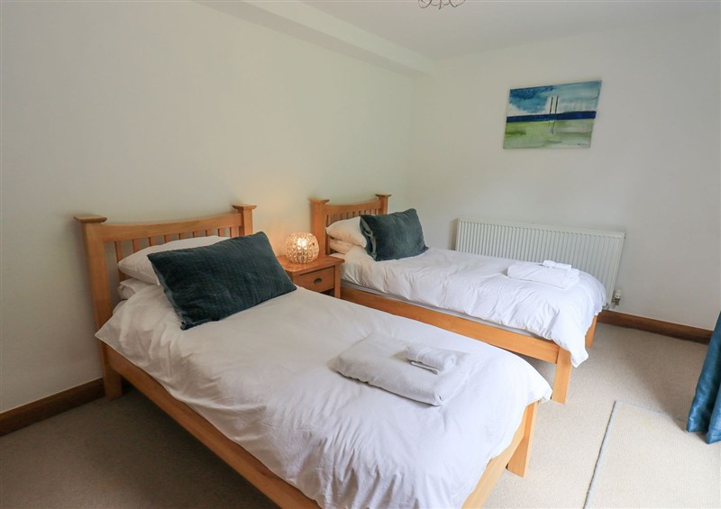 One of the bedrooms at Bracken Ground, Coniston