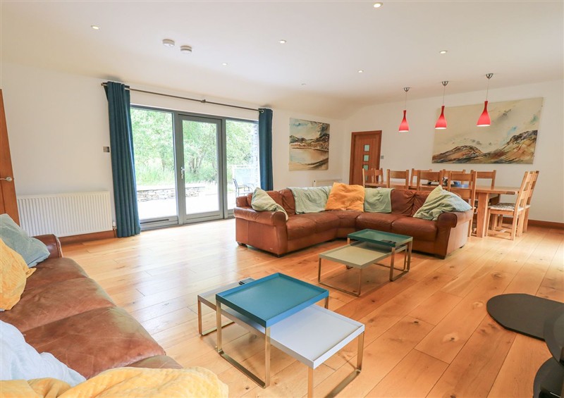 Relax in the living area at Bracken Ground, Coniston