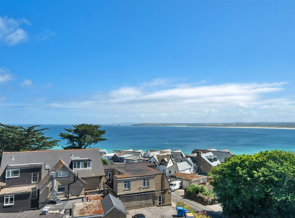 View at Bracken Hill in St Ives, Cornwall