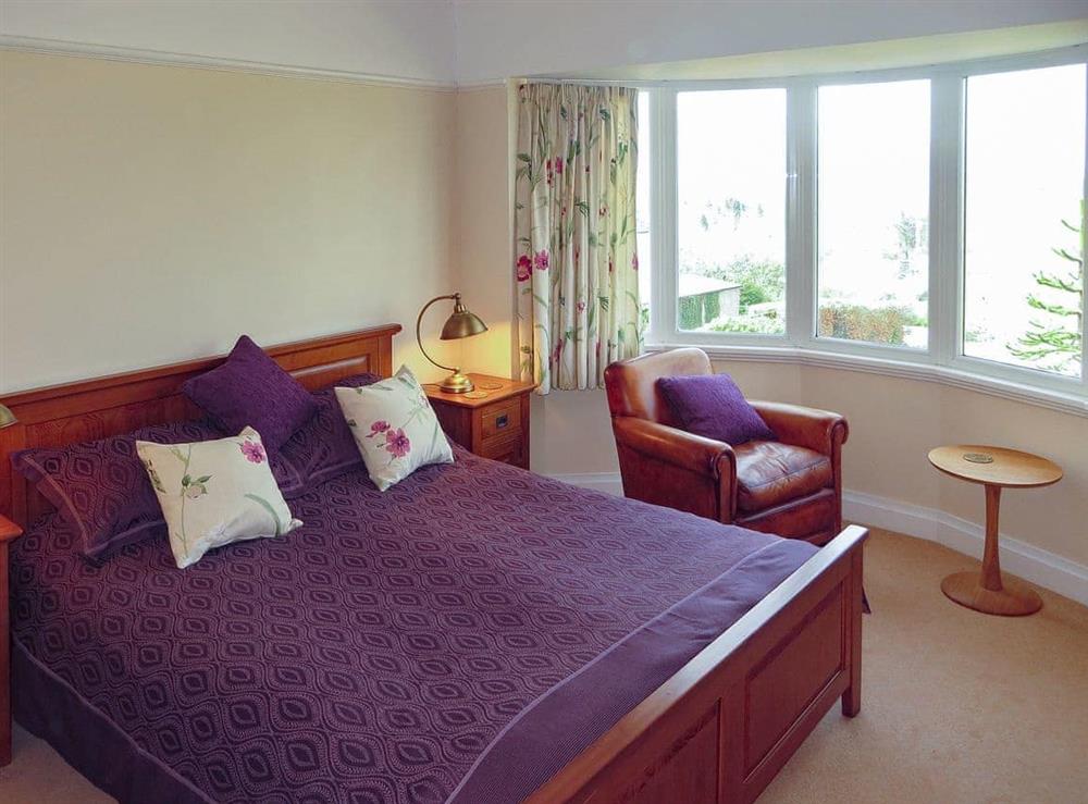 Welcoming double bedroom with dramatic views at Bracken Howe in Keswick, Cumbria