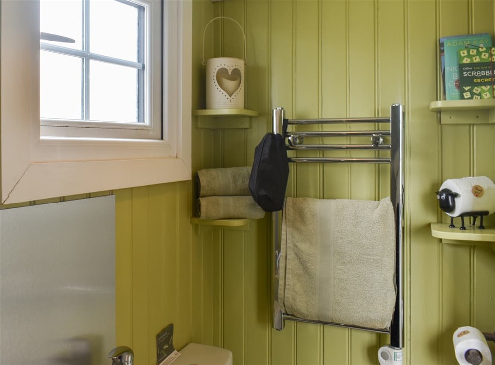 Shower room (photo 2) at Bracken Hut at Copy House Hideaway in Earby, Lancashire
