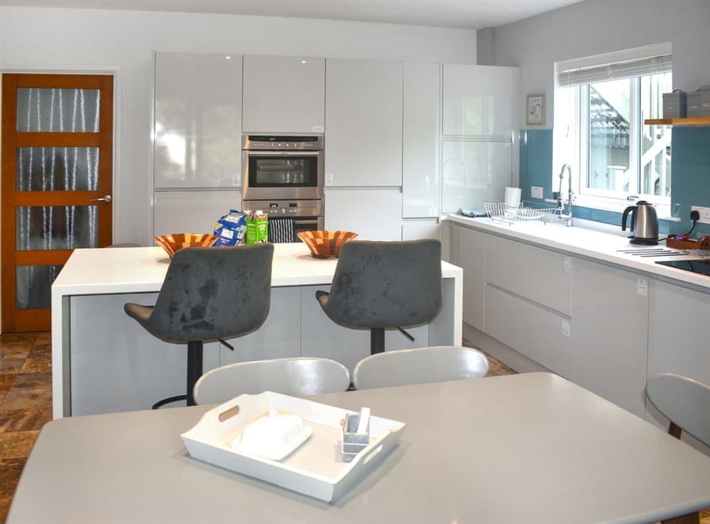 Kitchen at Bracken Lea in Lynton, Devon