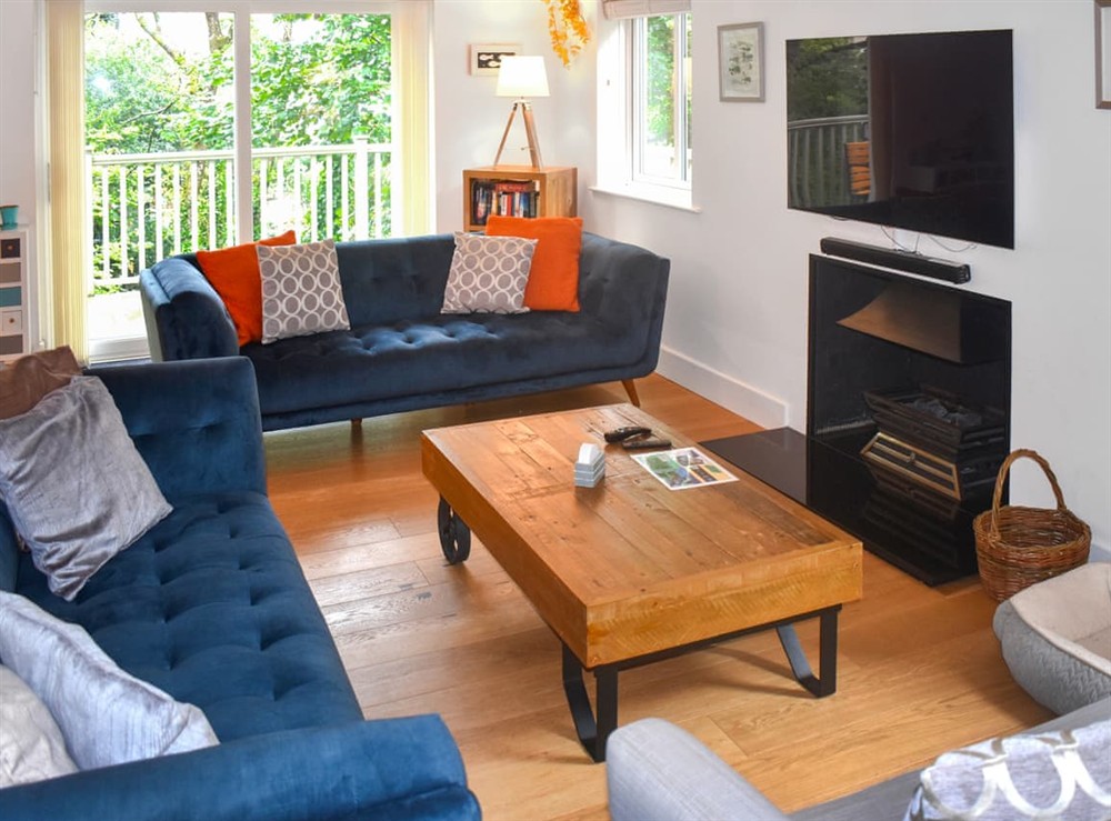 Living area at Bracken Lea in Lynton, Devon