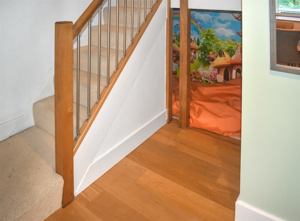 Stairs at Bracken Lea in Lynton, Devon