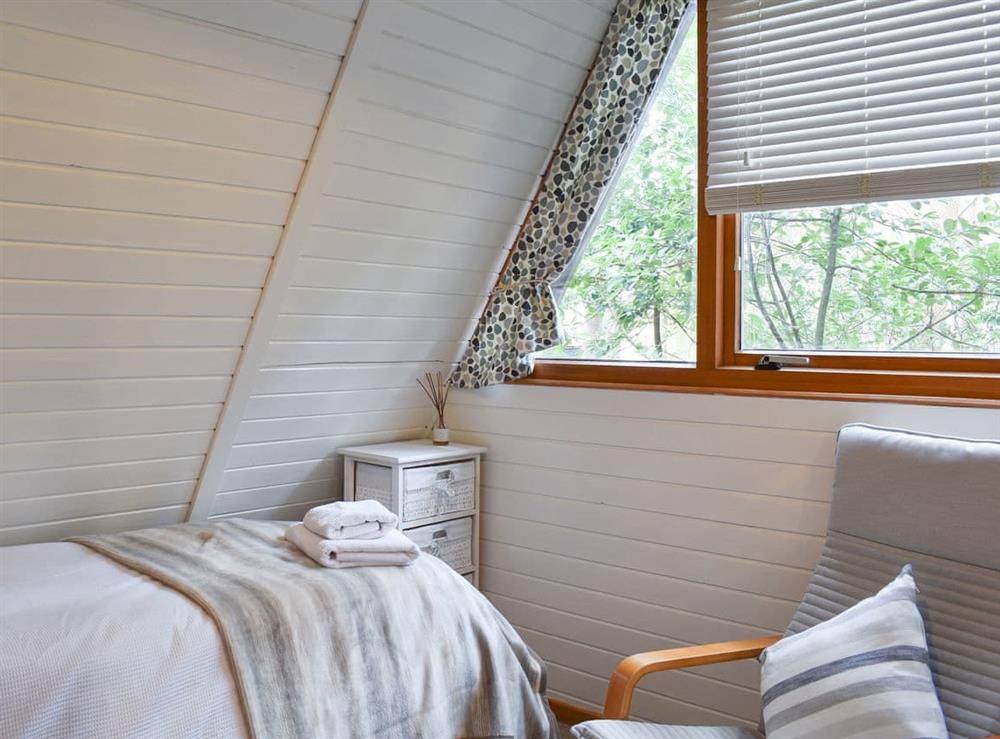 Single bedroom with great view at Bracken Lodge in Weybourne, near Sheringham, Norfolk