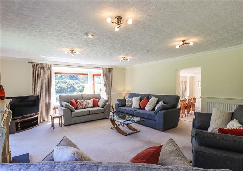 The living room at Brackenlea, Bowness-On-Windermere