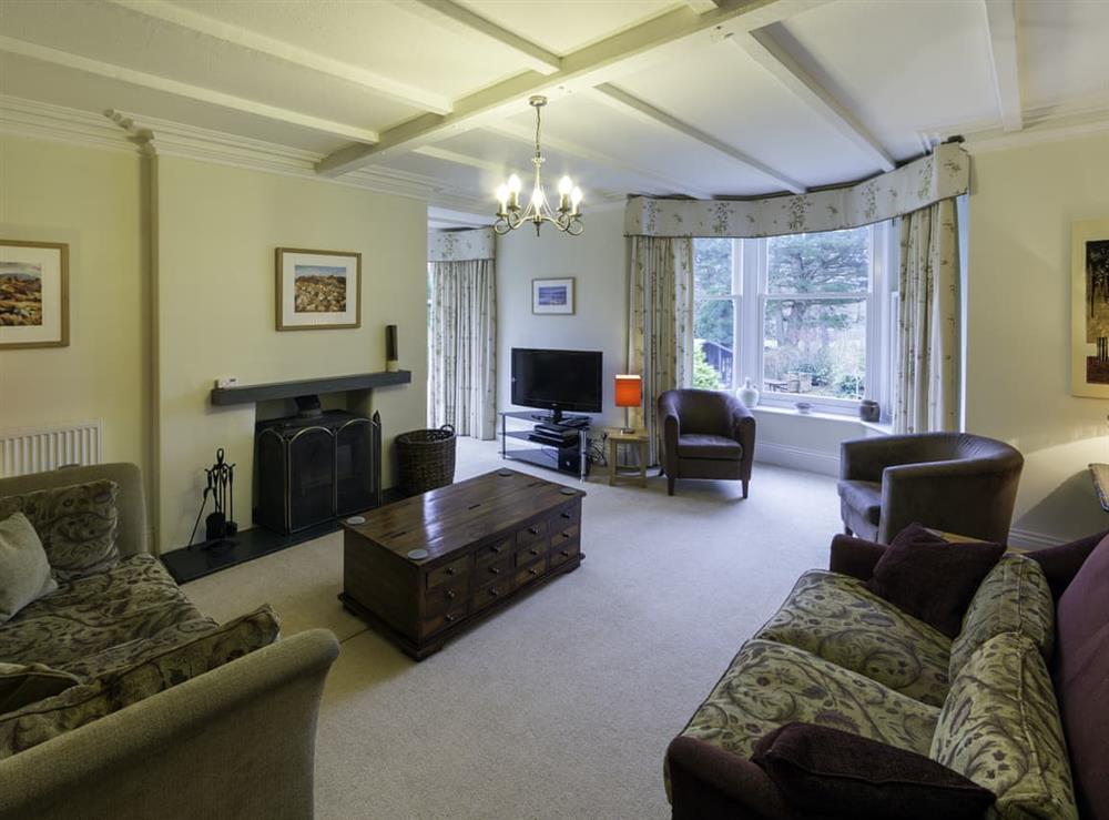 Living room at Brackenrigg House in Naddle, nr Keswick, Cumbria