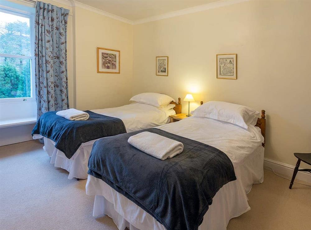 Twin bedroom at Brackenrigg House in Naddle, nr Keswick, Cumbria