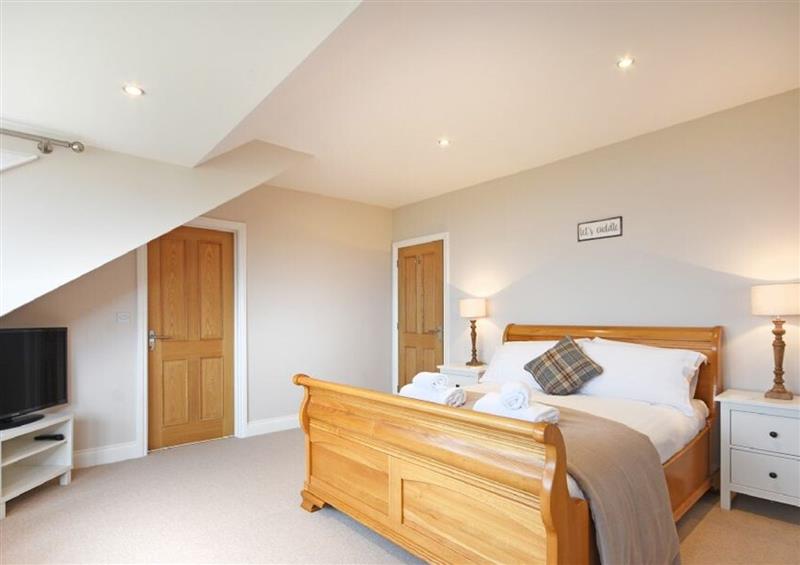 This is a bedroom at Bradacar, Seahouses