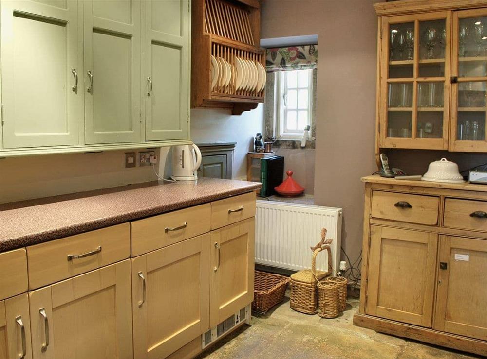 Kitchen (photo 2) at Bradley Hall in Matlock, Derbyshire., Great Britain