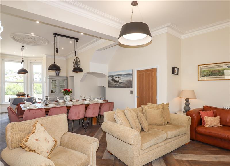 Relax in the living area at Bradley House, Ilfracombe