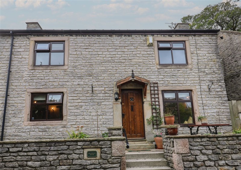 Outside at Bradshaw House, Castleton