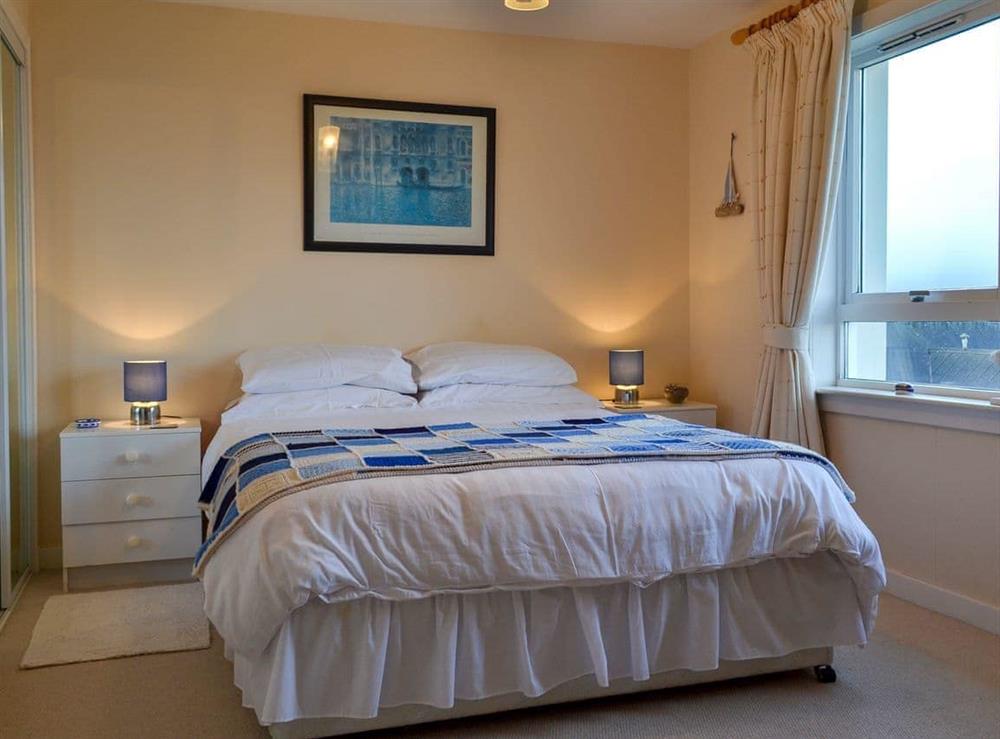 Double bedroom at Brae Lodge in Cullen, near Buckie, Moray, Banffshire