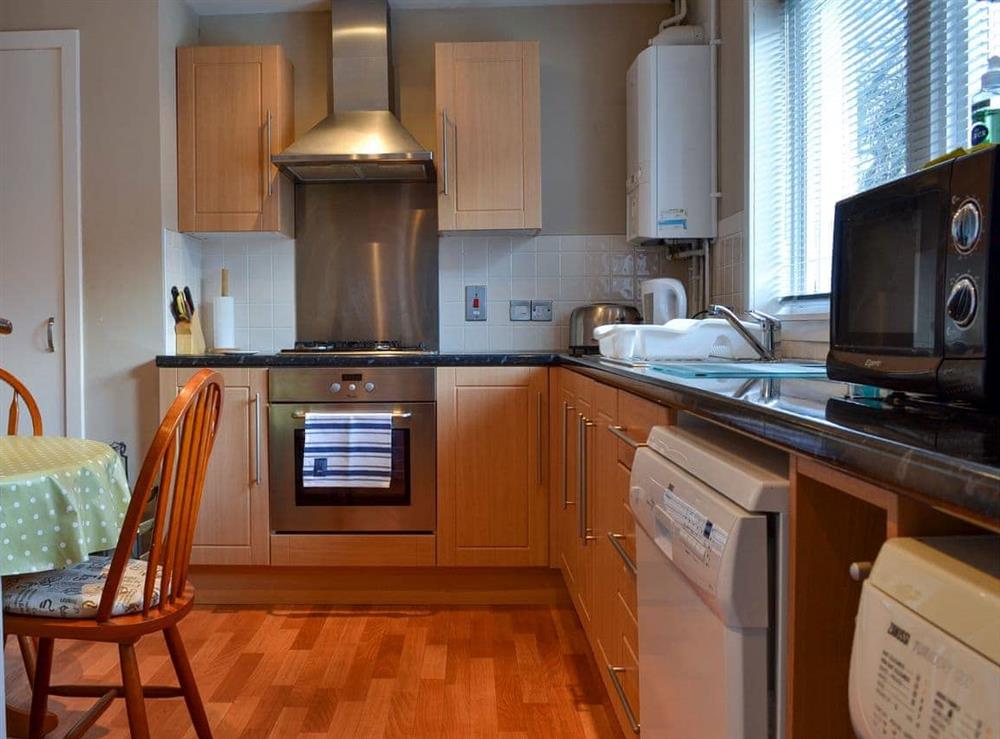 Kitchen at Brae Lodge in Cullen, near Buckie, Moray, Banffshire