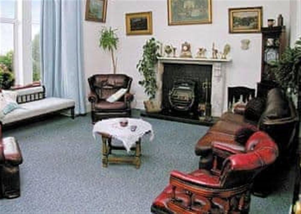 Living room at Braefield in Portpatrick, Wigtownshire